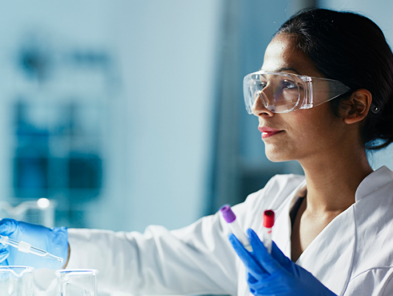 Scientist in a laboratory